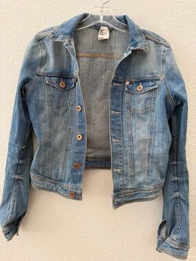 H&M Light Blue Denim Jean Jacket